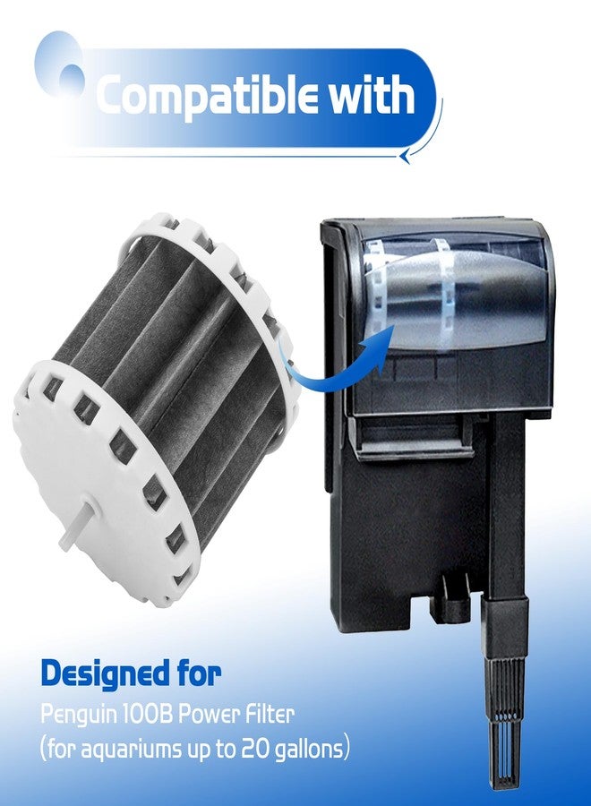 Trdzi BioWheel Assembly Fish Tank Aquarium Filter Replacement Parts Compatible with Penguin 100 100b Power Filters (1 Pack, Replace PRBW100B) - Image 4